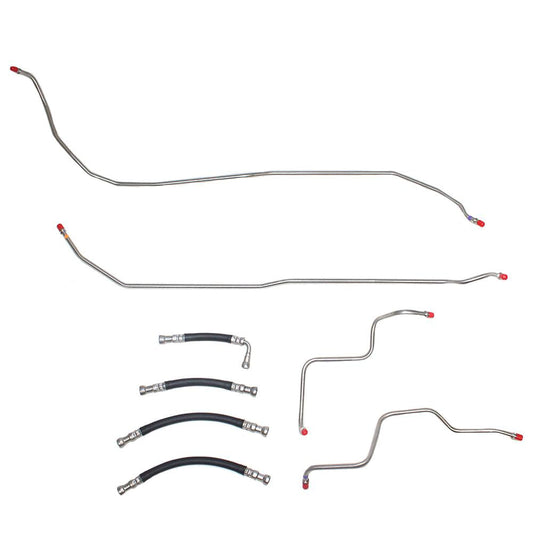 TGL0501SS- 04-07 Hummer H2 Fuel Line Kit; Stainless - SSTubes