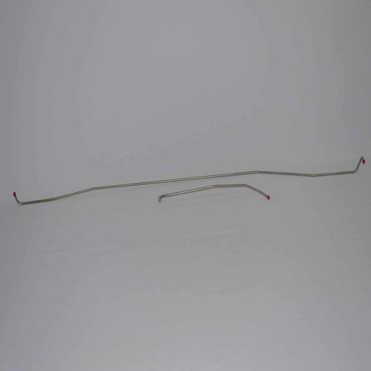 TGL6401SS- 63-66 Chevy/GMC C Series Truck 6cyl, 2pc Tank to Pump 5/16" Fuel Line; Stainless - SSTubes