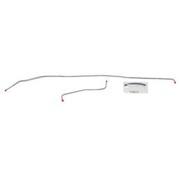 TGL7101SS- 71-72 Chevy C10 / GMC C1500 8cyl, 2wd; 2pc 5/16" Tank to Pump Main Fuel Lines; Stainless - SSTubes