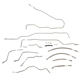 TGL9602OM- 96-99 Yukon 4wd, 4 Door, Gas Engine Fuel Line Kit; Steel - SSTubes
