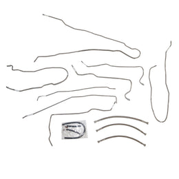 TGL9802OM - 98-01 GM Blazer, Jimmy, 4-Door; Complete Fuel Line Kit; Steel - SSTubes