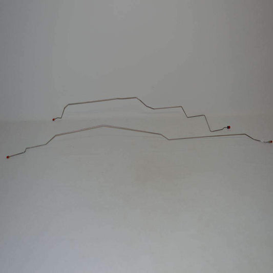 TIN0141OM- 01-03 Ford F-150 & 04 Heritage Rear Disc, Reg/Long or Ext/Short or Crew/Short, Made After 12/13/01 Intermediate Brake Line Kit; Steel - SSTubes
