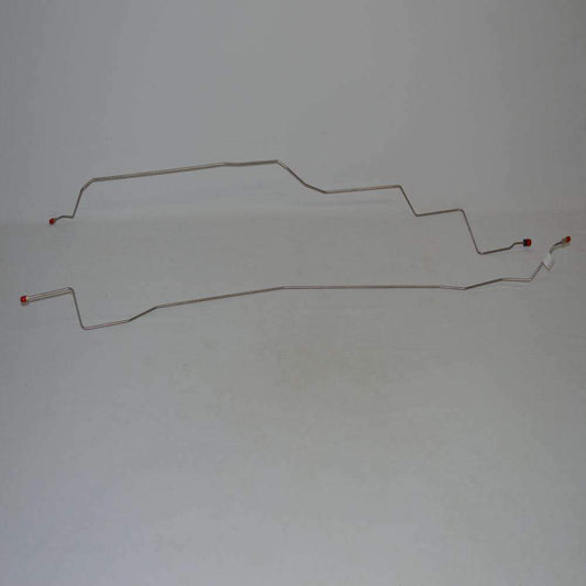 TIN0143OM- 01-03 Ford F-150 & 04 Heritage Rear Disc Regular Cab/Short Bed Made After 12/13/01 Intermediate Brake Line Kit; Steel - SSTubes