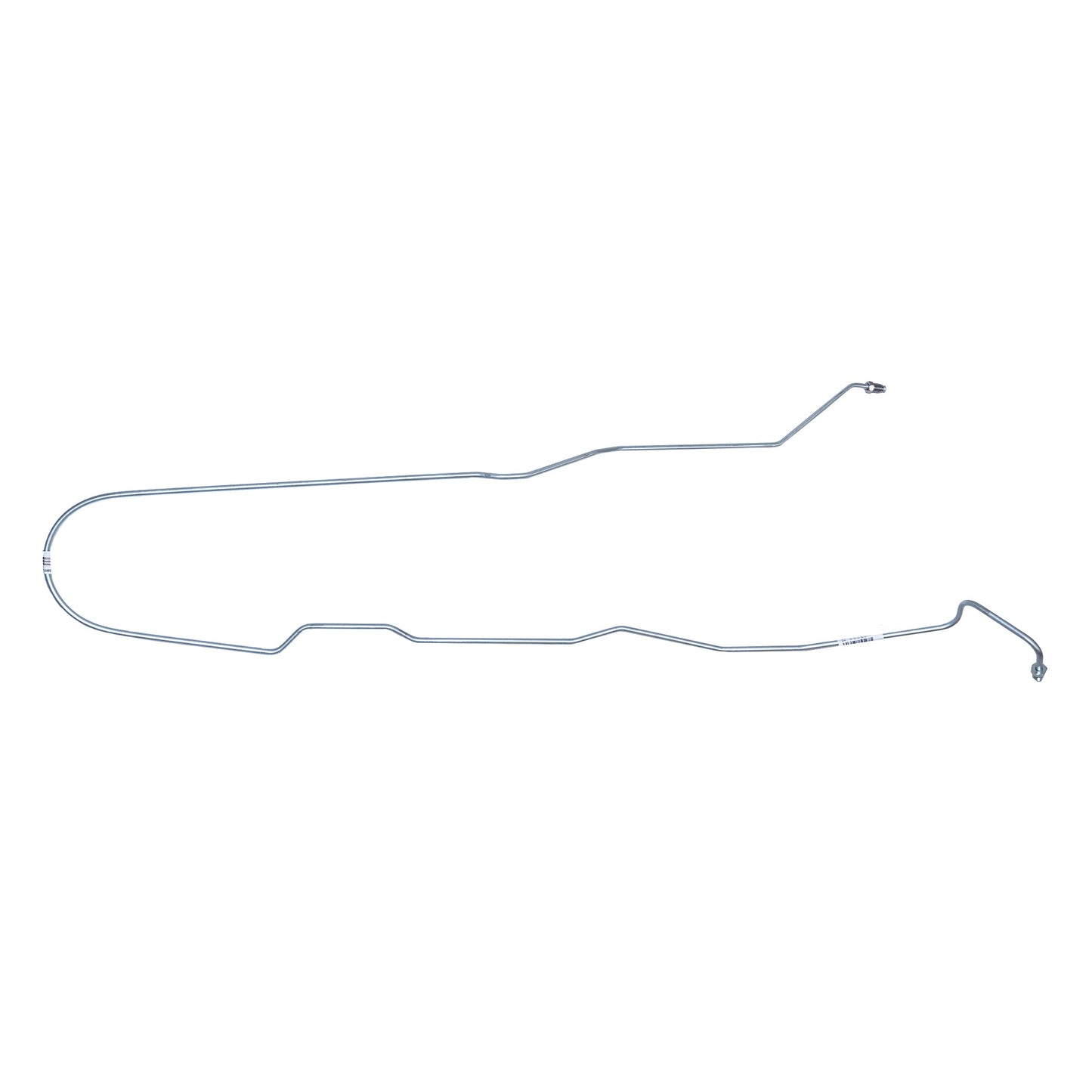 TIN0801OM- 07-10 GM 2500HD / 3500HD Reg Cab Long Bed Intermediate Brake Line; Steel
