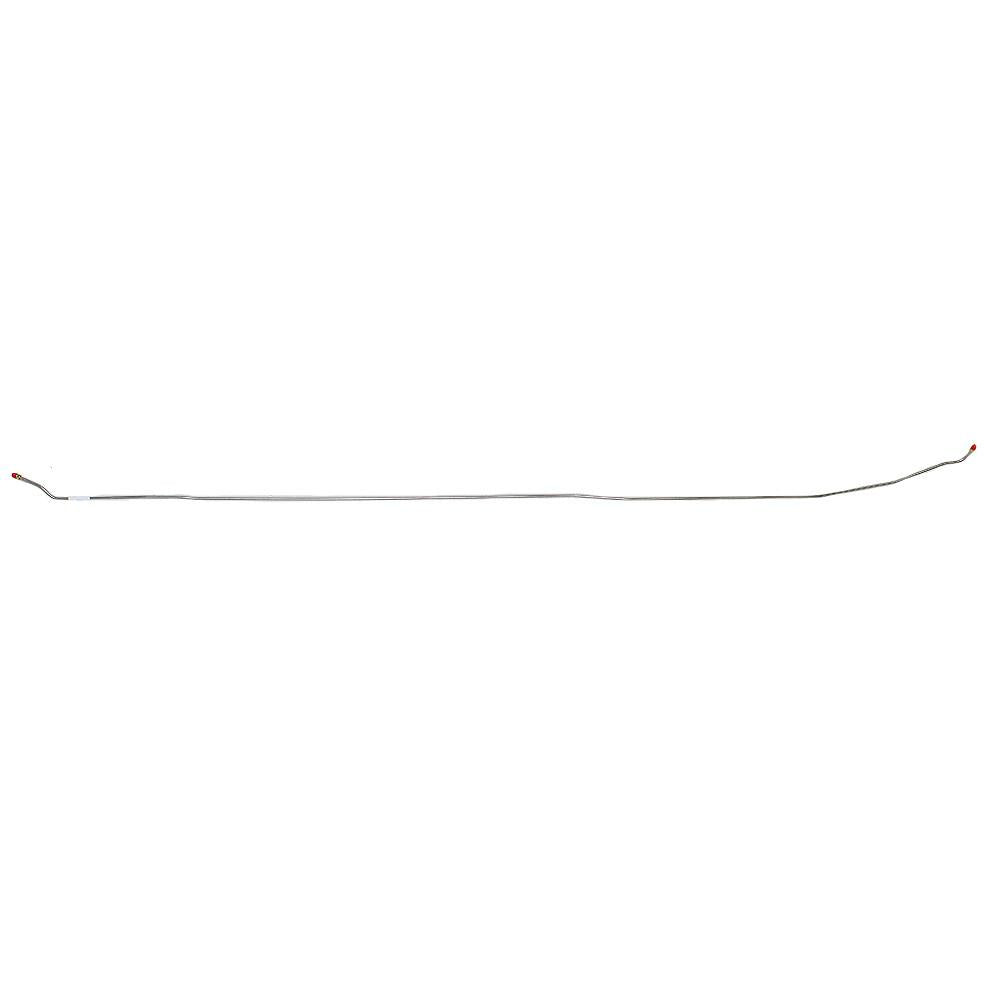 TIN6702SS- 67-72 C10 67-72 C1500 2wd Long Bed Coil Springs (rear) Intermediate Brake Line; Stainless - SSTubes