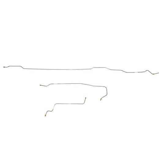 TIN9514SS - 95-99 GMC / Chevy Suburban 2500, Intermediate Lines; Stainless