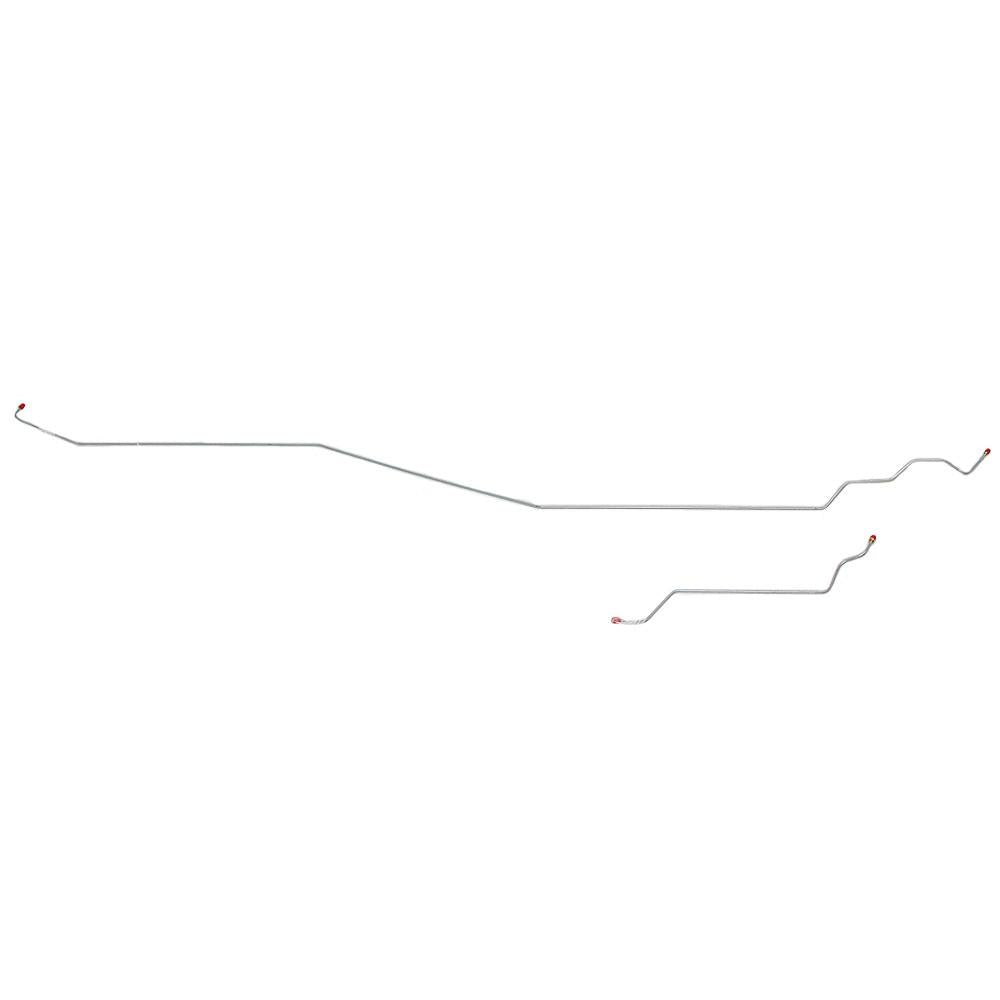 TIN9521SS -95-00 GM 1500/2500/3500  Regular Cab/Short Bed, Intermediate Brake Line; Stainless - SSTubes