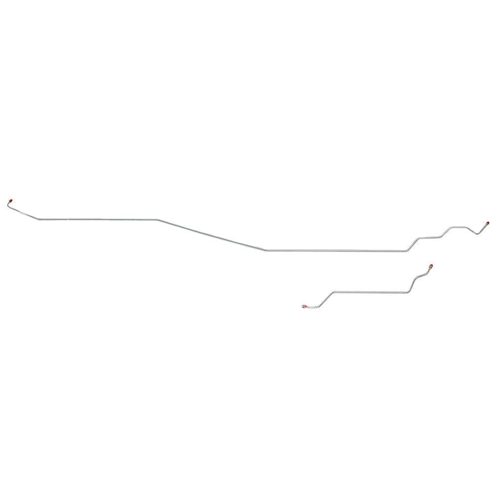 TIN9604SS - 95-00 GM 2500/3500 Crew Cab Long Bed; Intermediate Brake Line; Stainless - SSTubes