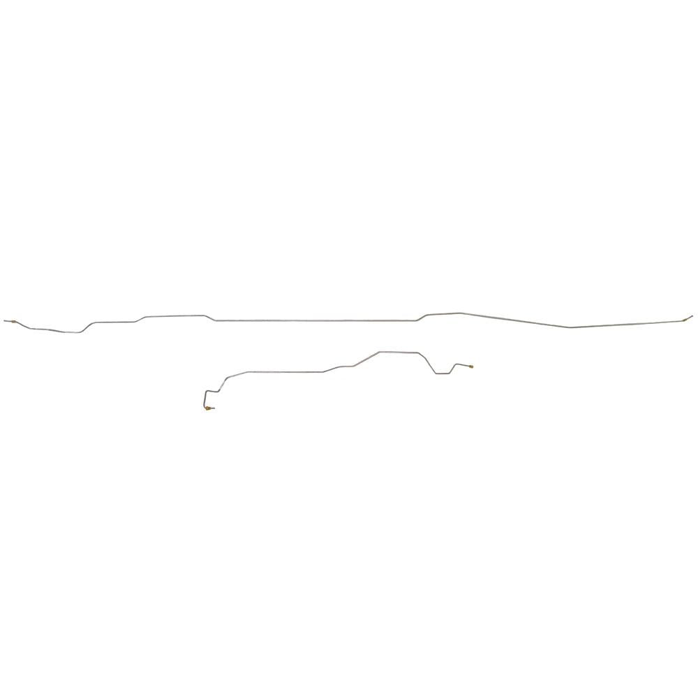 TIN9941SS- 99-01 F-250/350 Super  Duty, RWABS Regular Cab/Long Bed, Extended Cab/Short Bed, Intermediate Brake Line; Stainless - SSTubes