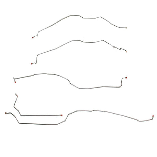 TKT0011OM - 00-02 GM GMT800 Body; Front Brake Line Kit; Steel - SSTubes