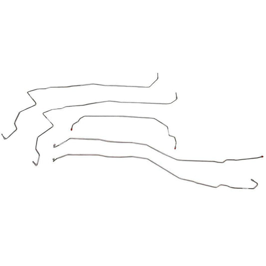 TKT0705OM- 07-08 GM 2500HD / 3500HD, Front Brake Line Kit; Steel - SSTubes