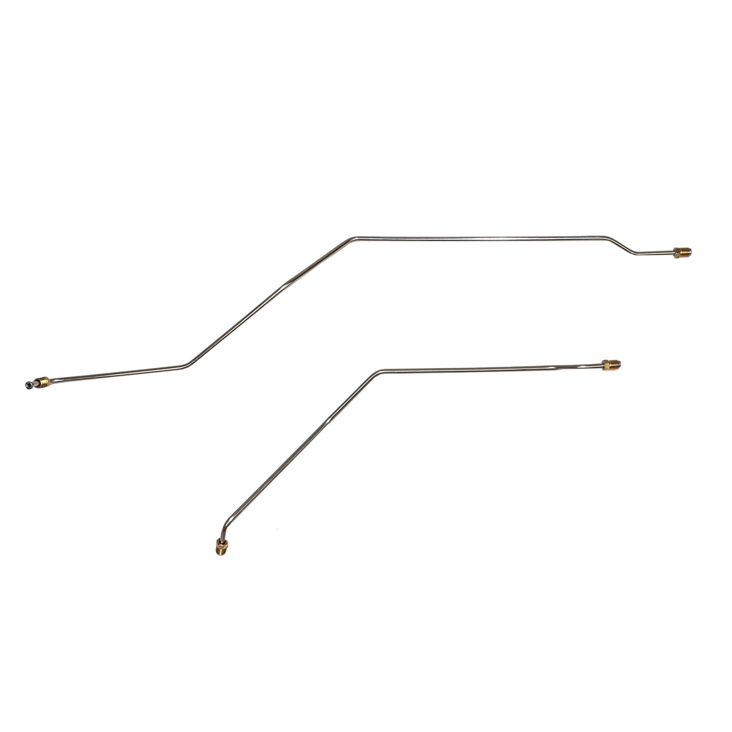 TRA1101SS - 2011-2014 GM 2500 HD 6.0L, Rear Axle Lines; Stainless