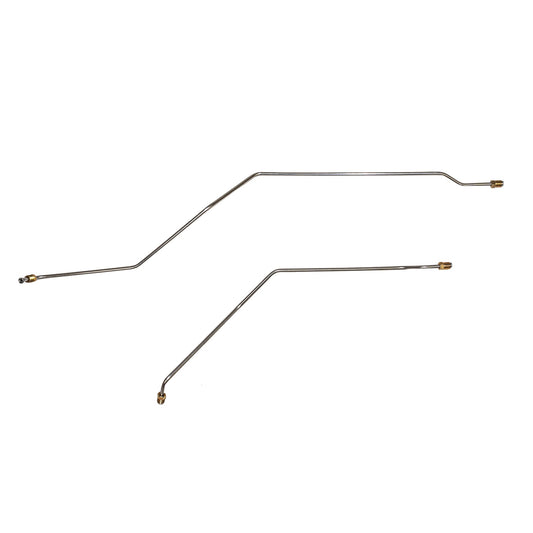 TRA1101SS - 2011-2014 GM 2500 HD 6.0L, Rear Axle Lines; Stainless