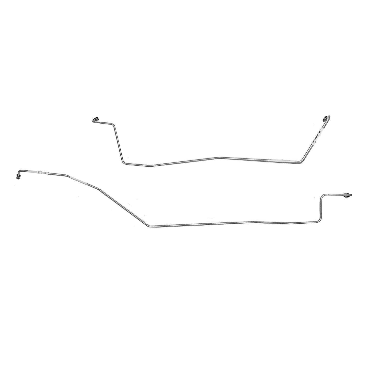 TRA1401OM- 2014-18 GM 1500 Truck; Rear Axle Brake Line Kit; Steel - SSTubes