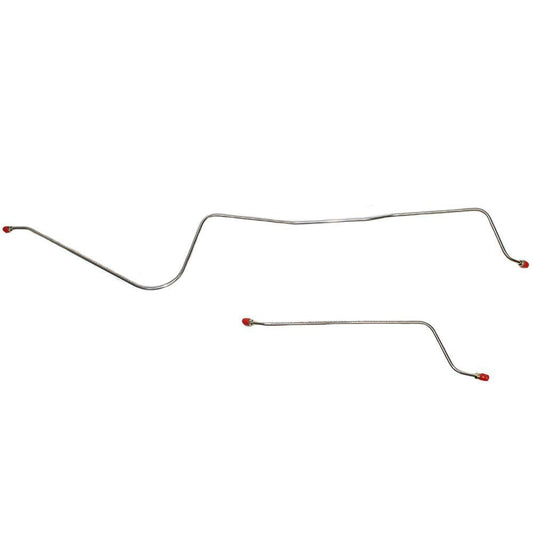 TRA6705OM- 67-72 Chevy C10,C20/GMC C1500, C2500, 2wd, 8 Lug Dana Axle, Rear Coil Springs w/o Armor, Rear Axle Brake Lines; Steel - SSTubes