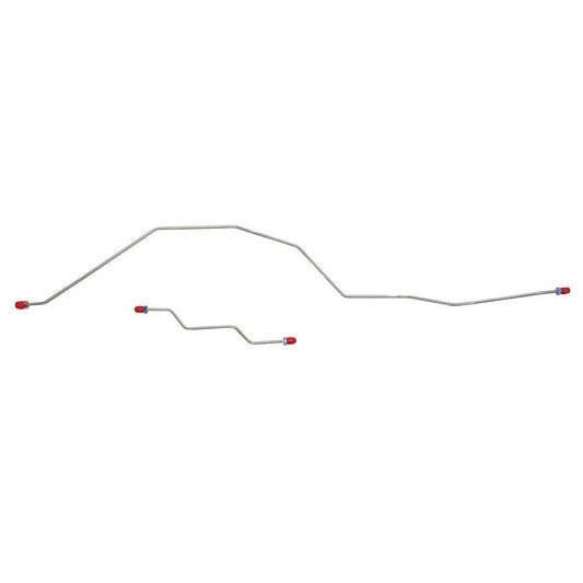 TRA9943OM- 99-04 Ford F-250, F-350 Super Duty/Excursion Rear Axle Brake Line Set; Steel - SSTubes