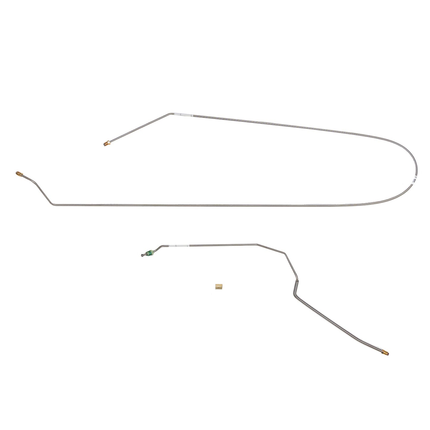 WIN9751SS- 97-98 Jeep Grand Cherokee, ALL Models, Intermediate Brake Lines, 2pcs; Stainless - SSTubes