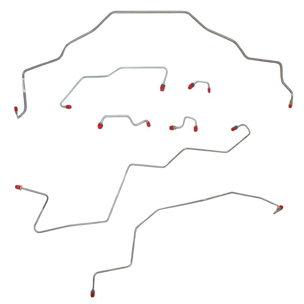 WKT9502SS-  95-97 Dodge Ram, 2wd, AWABS, Three Blocks on Driver Side Frame; Stainless - SSTubes