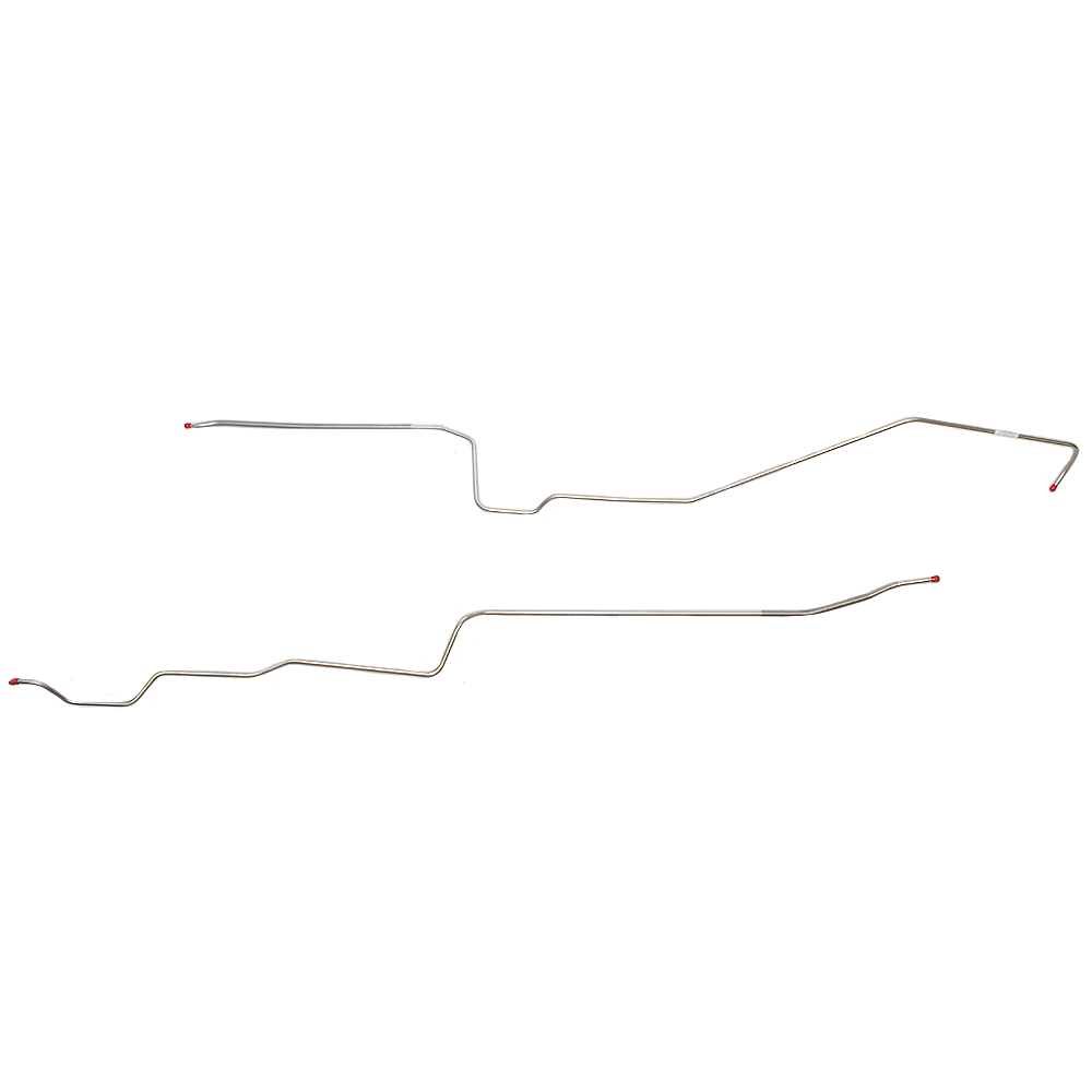 XGL6901SS- 69-73 Chevy Nova, 2pc 3/8" Tank to Pump Fuel Line; Stainless - SSTubes