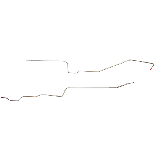 XGL6901SS- 69-73 Chevy Nova, 2pc 3/8" Tank to Pump Fuel Line; Stainless - SSTubes
