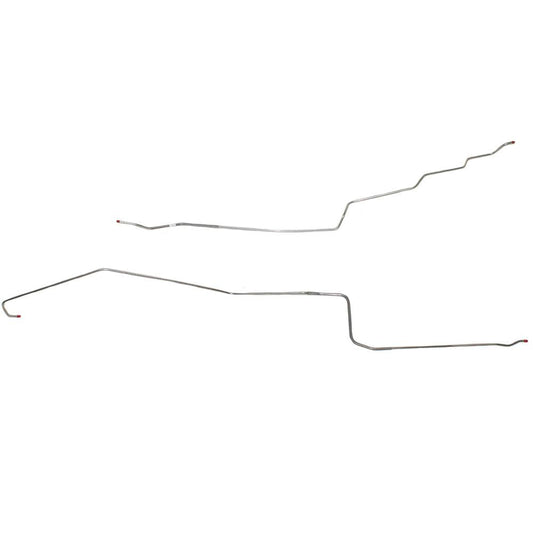 XGL6902OM- 69-73 Chevy Nova; 2pc 1/4" Fuel Return Line; Steel - SSTubes