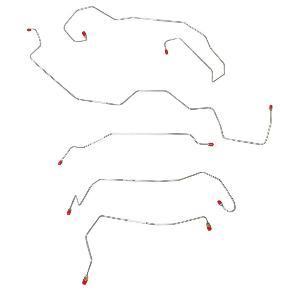 XKT0401SS- 05-10 Cobalt/G5 non-ABS; Front Brake Line Kit; Stainless - SSTubes