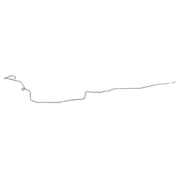 YGL6704SS- 67-68 Mopar A-Body 3/8" Tank to Pump Fuel Line, 108" Wheel Base; Stainless - SSTubes