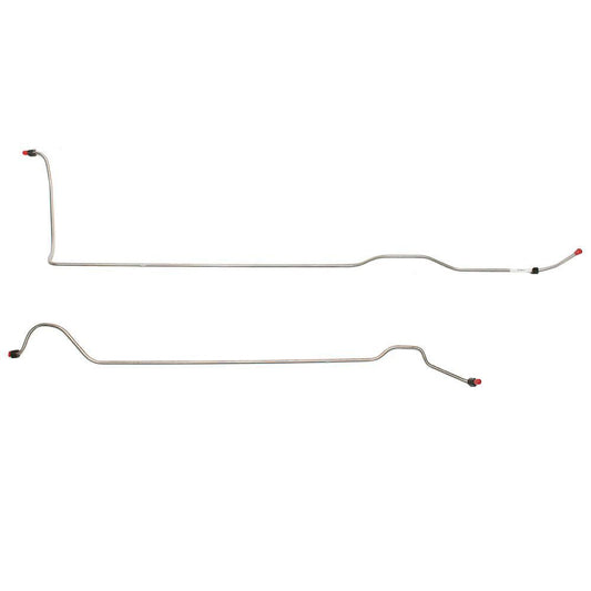 YTC6501OM- 64-66 Mopar A-Body w/ V8 Trans Cooler Lines; Steel - SSTubes