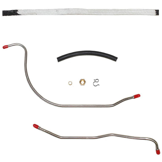 ZCH6501SS- 65-69 Ford Fairlane, Falcon, Mustang & Mercury Cougar, Comet 289/302CID; Choke Tube Kit, Tube Enters Under Choke Housing; Stainless - SSTubes