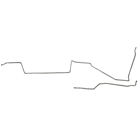 ZGL6813OM- 68 Mercury Cougar V8, 2pc, 3/8" Fuel Line; Steel - SSTubes