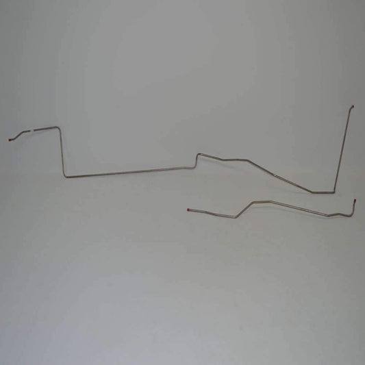 ZGL6912SS- 69 Mercury Cougar, 2pc, 3/8" Fuel Line; Stainless - SSTubes
