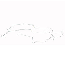 ZGL8602OM- 86 Ford Mustang, V8, Intermediate Fuel Lines w/ Subframe Connectors; Steel - SSTubes