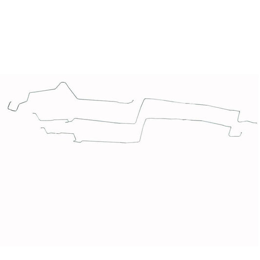 ZGL8702OM- 87-93 Ford Mustang, V8, no Subframe Connectors; Fuel Line Kit; Steel - SSTubes