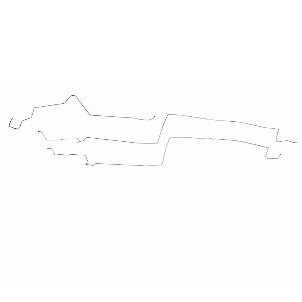 ZGL8702SS- 87-93 Ford Mustang, V8, no Subframe Connectors; Fuel Line Kit; Stainless - SSTubes