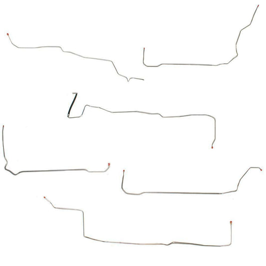 ZGL9604OM- 96-98 Ford Mustang GT, Fuel Line Kit; Steel - SSTubes