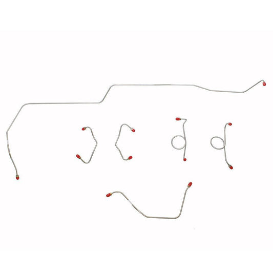 ZKT6411SS- 64-66 Ford Mustang, Standard Disc Conversion; Stainless - SSTubes