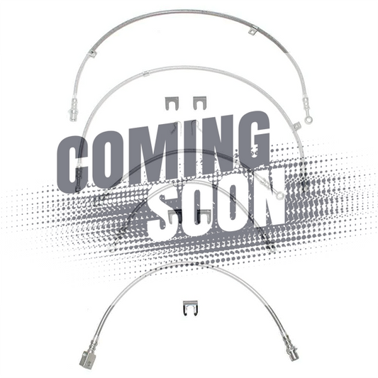 HSK0078SS - 11-14 Ford Mustang, Complete Brake Hose Kit; Stainless - SSTubes