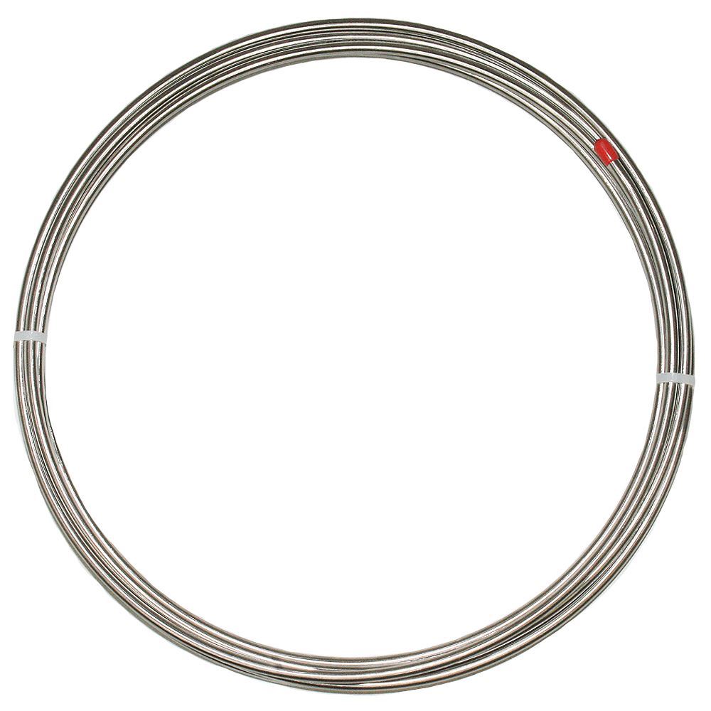 5OMR - 5/16 inch Fuel Line Tubing Roll; 20 foot; Steel - SSTubes
