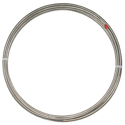 6OMR - 3/8 inch Fuel Line Tubing Roll; 20 foot; Steel - SSTubes